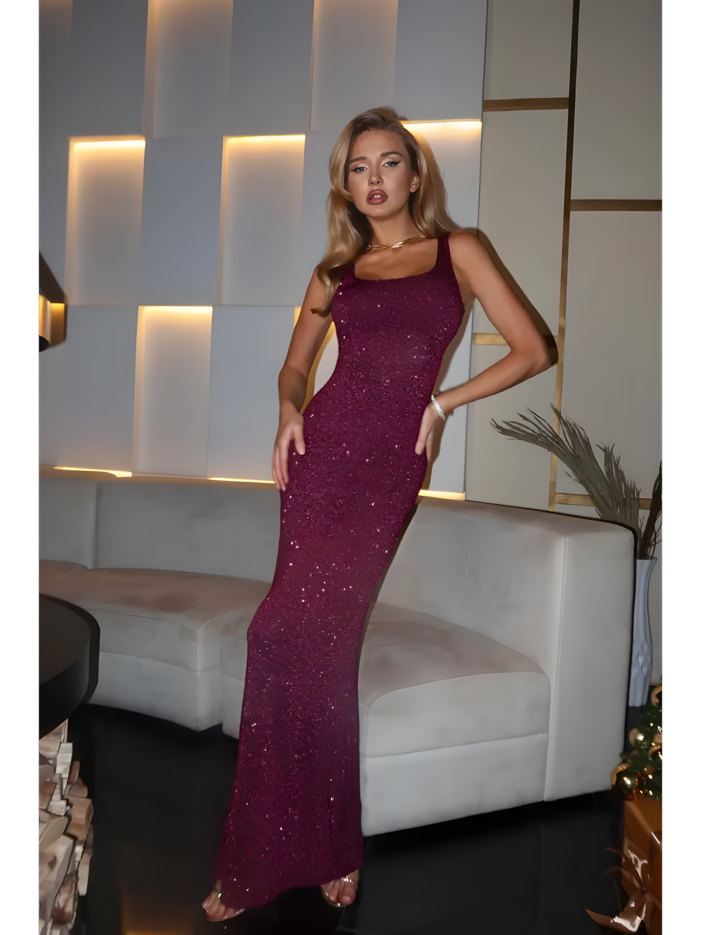 Nur heute 50 % Rabatt – Scharlachrotes Kleid ❣️