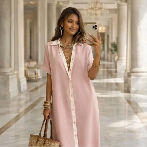 Elegantes Minimal Kleid 🤍