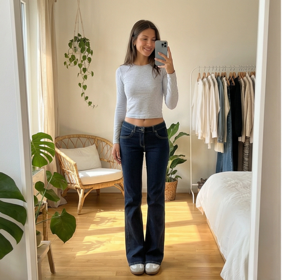 Flared Jeans 🤍