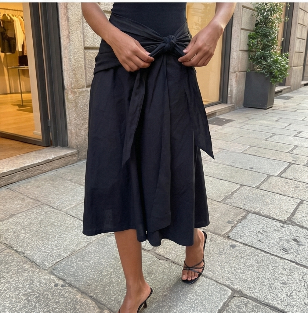 Nur heute 70 % Rabatt – Schwarzes Cutout-Kleid 🖤